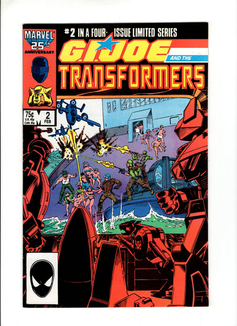 G.I. Joe and the Transformers #2A (1986) Marvel Comics 1986
