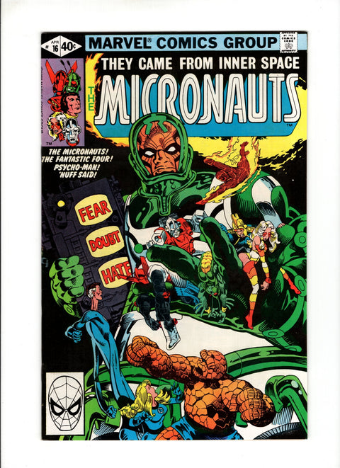 Micronauts, Vol. 1 #16A (1980)   Marvel Comics 1980