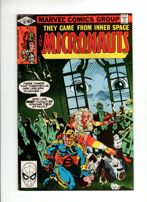 Micronauts, Vol. 1 #18A (1980) Marvel Comics 1980