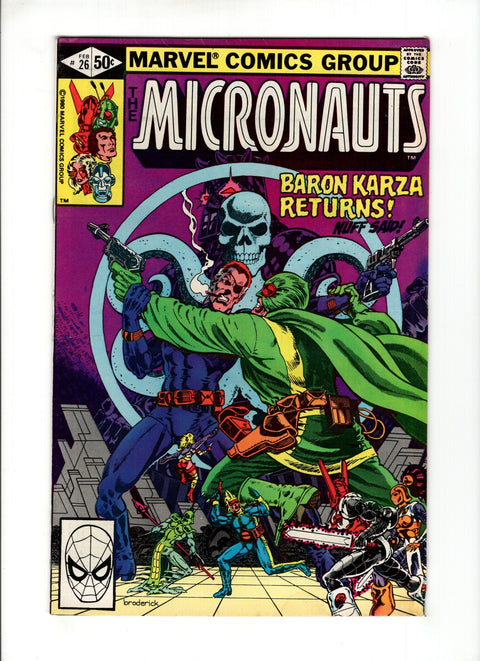 Micronauts, Vol. 1 #26A (1981) Marvel Comics 1981