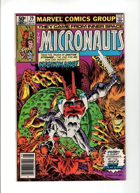 Micronauts, Vol. 1 #29B (1981) Marvel Comics 1981
