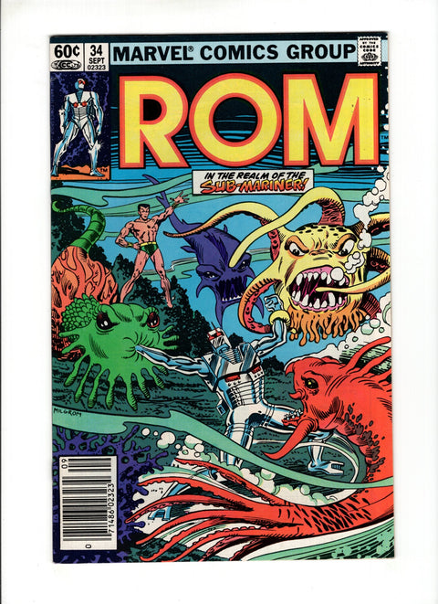 ROM, Vol. 1 (Marvel) #34B (1982)   Marvel Comics 1982