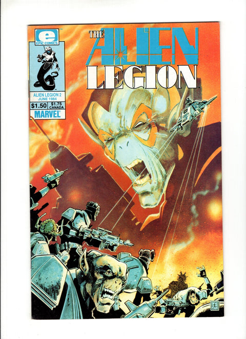 Alien Legion, Vol. 1 #2 (1984) Marvel Comics 1984