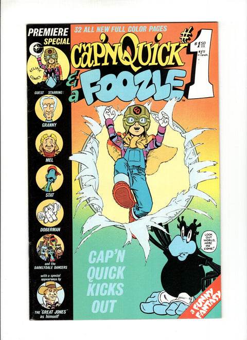 Cap'n Quick & a Foozle #1 (1984) Eclipse Comics 1984