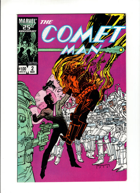 Comet Man #2 (1987) Marvel Comics 1987