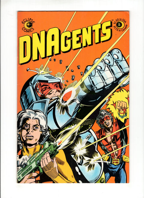 DNAgents #5 (1983)   Eclipse Comics 1983