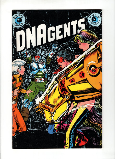 DNAgents #6 (1983)   Eclipse Comics 1983