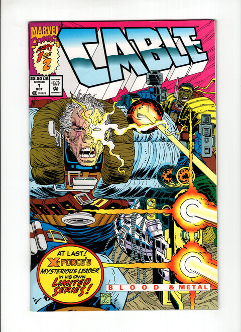 Cable: Blood & Metal #1A (1992) Marvel Comics 1992