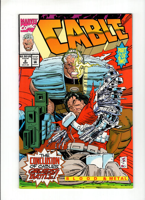 Cable: Blood & Metal #2A (1992)   Marvel Comics 1992