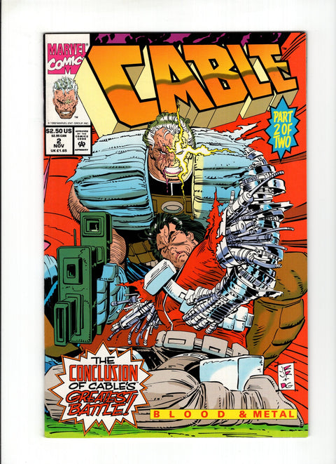 Cable: Blood & Metal #2A (1992) Marvel Comics 1992