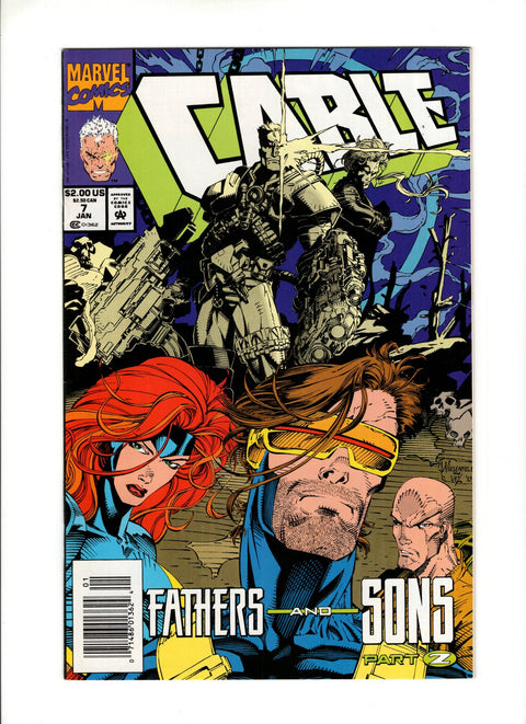 Cable, Vol. 1 #7B (1994) Newsstand Marvel Comics 1994