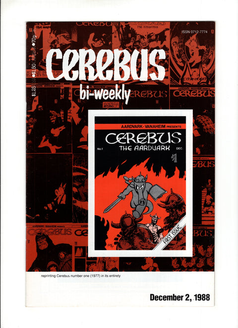 Cerebus Bi-Weekly #1 (1988) Aardvark-Vanaheim 1988