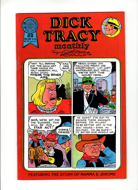 Dick Tracy Monthly #2 (1986)   Blackthorne Publishing 1986