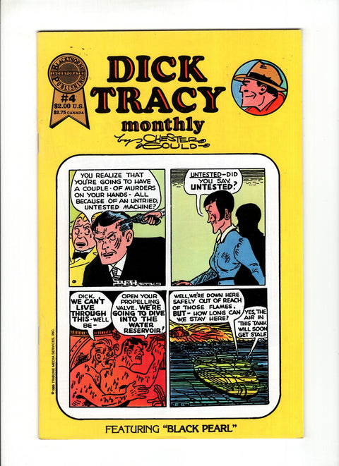 Dick Tracy Monthly #4 (1986) Blackthorne Publishing 1986