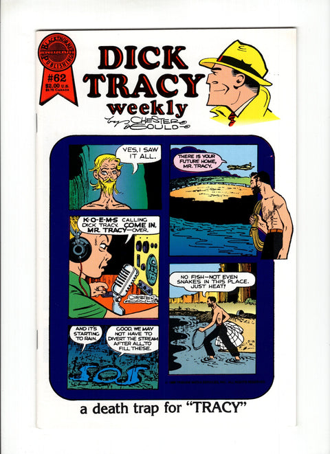 Dick Tracy Weekly #62 (1988) Blackthorne Publishing 1988