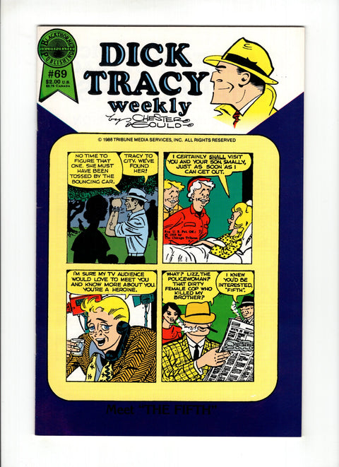Dick Tracy Weekly #69 (1988) Blackthorne Publishing 1988