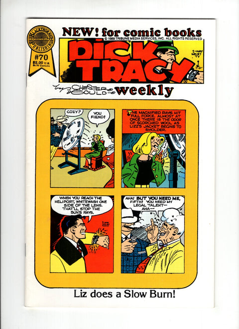 Dick Tracy Weekly #70 (1989)   Blackthorne Publishing 1989