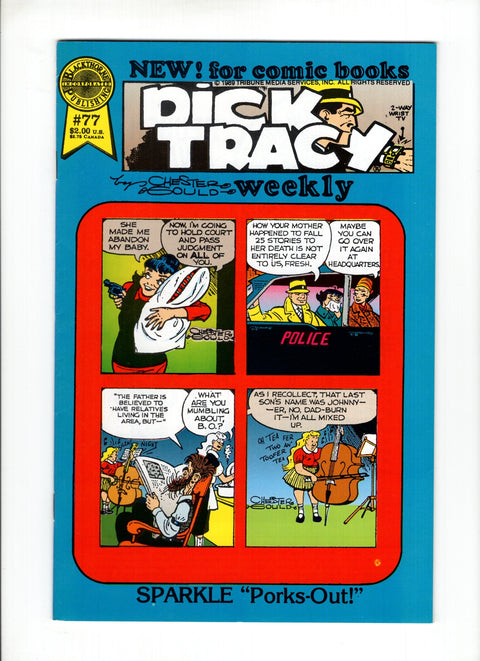 Dick Tracy Weekly #77 (1989)   Blackthorne Publishing 1989