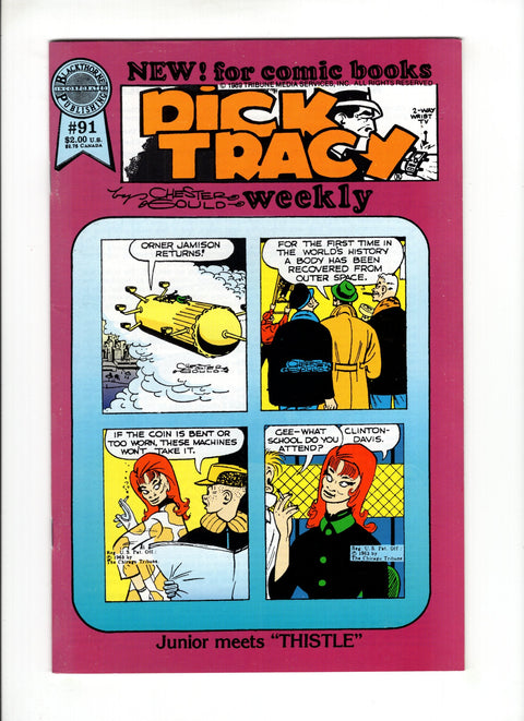 Dick Tracy Weekly #91 (1989) Blackthorne Publishing 1989