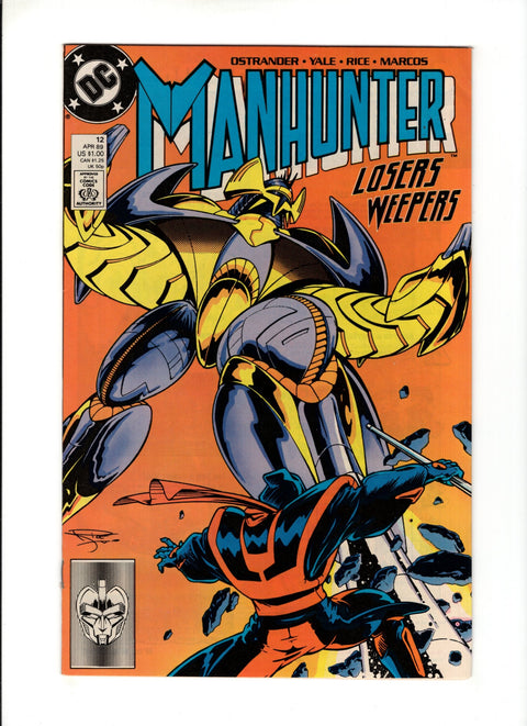 Manhunter, Vol. 2 #12A (1989)   DC Comics 1989