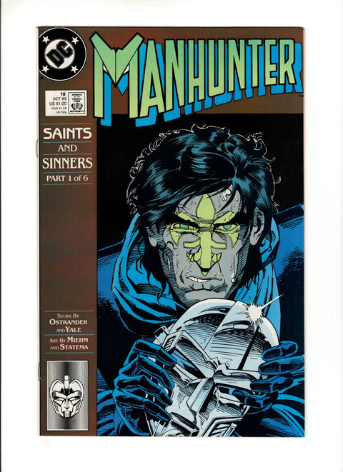 Manhunter, Vol. 2 #18A (1989) DC Comics 1989