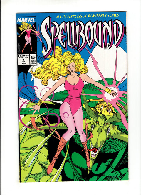 Spellbound, Vol. 2 #1 (1988) Marvel Comics 1988