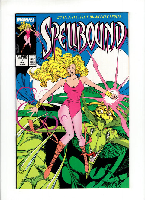 Spellbound, Vol. 2 #1 (1988) Marvel Comics 1988