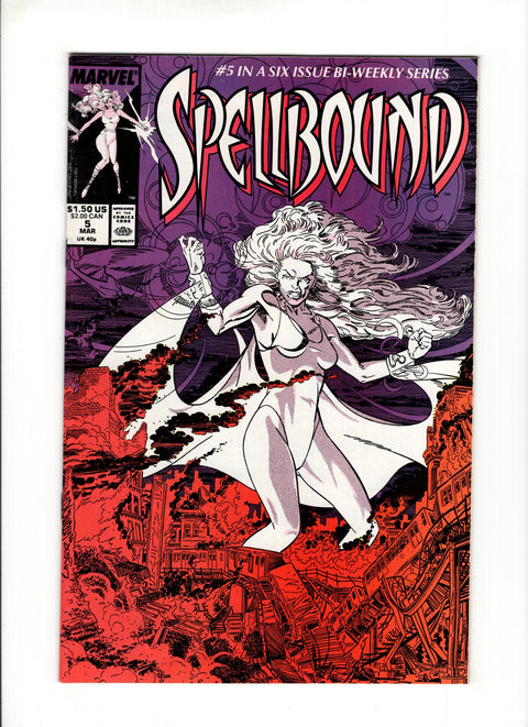 Spellbound, Vol. 2 #5 (1988) Marvel Comics 1988