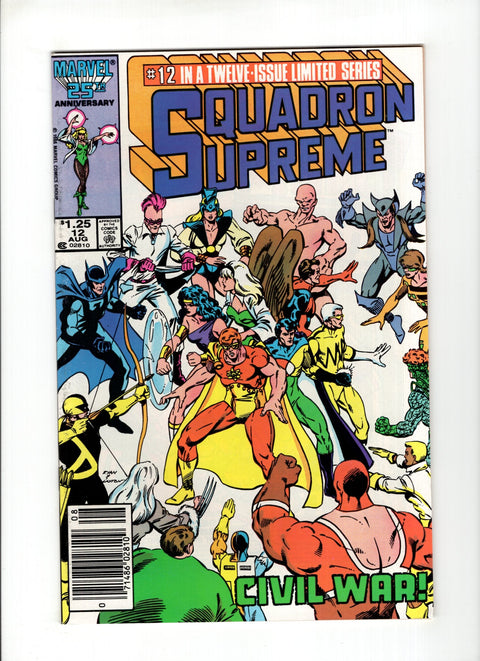 Squadron Supreme, Vol. 1 #12B (1986) Marvel Comics 1986