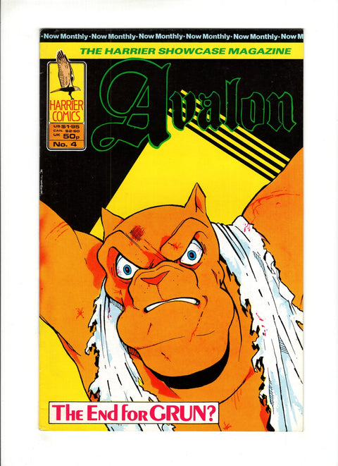 Avalon #4 (1987)   Harrier Comics 1987