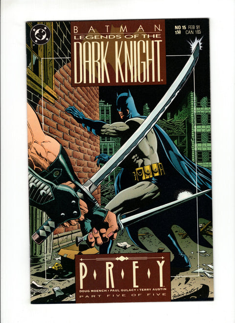 Batman: Legends of the Dark Knight #15A (1991)   DC Comics 1991