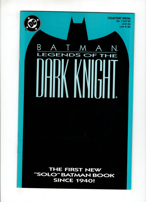 Batman: Legends of the Dark Knight #1A (1989) Green Cover Green Cover DC Comics 1989