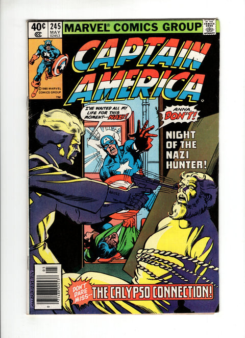 Captain America, Vol. 1 #245A (1980)   Marvel Comics 1980