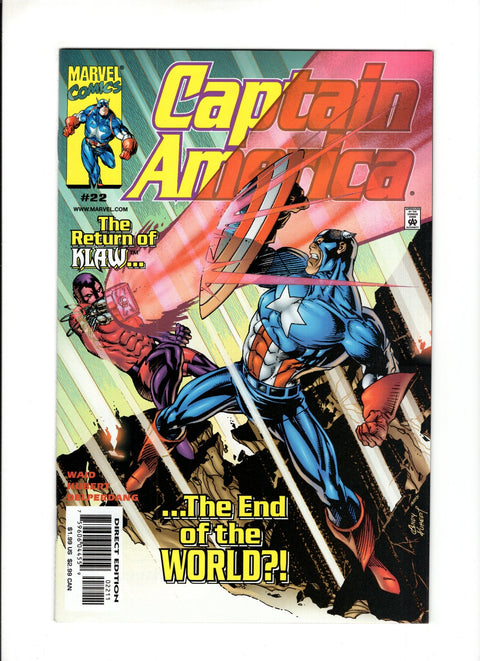 Captain America, Vol. 3 #22A (1999) Marvel Comics 1999