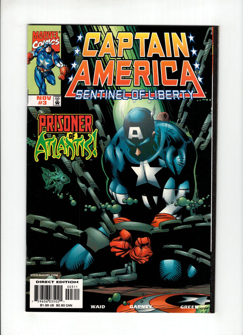 Captain America: Sentinel of Liberty, Vol. 1 #3A (1998) Marvel Comics 1998