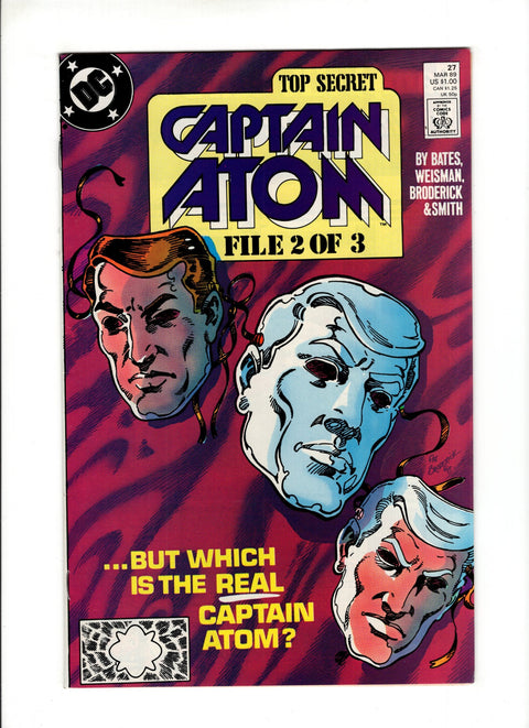 Captain Atom, Vol. 3 #27A (1989) DC Comics 1989
