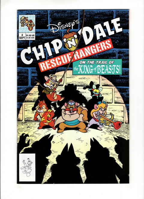 Chip 'n' Dale: Rescue Rangers, Vol. 1 #4A (1990) Disney Comics 1990