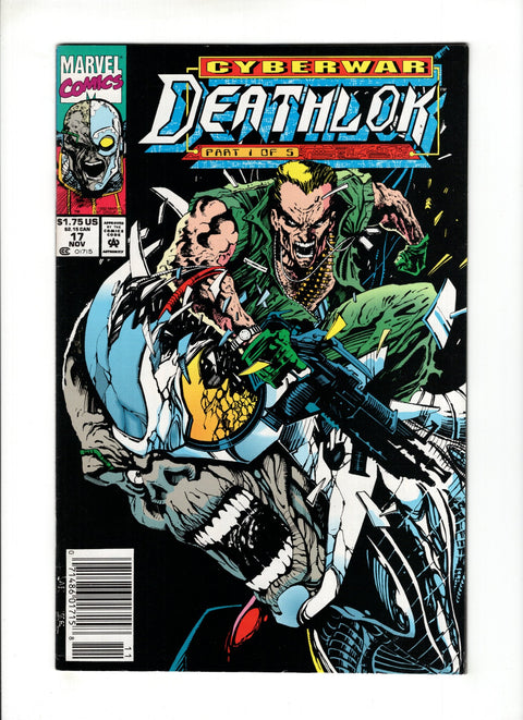 Deathlok, Vol. 2 #17B (1992) Newsstand Marvel Comics 1992