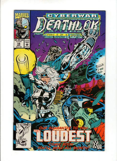 Deathlok, Vol. 2 #18A (1992) Marvel Comics 1992