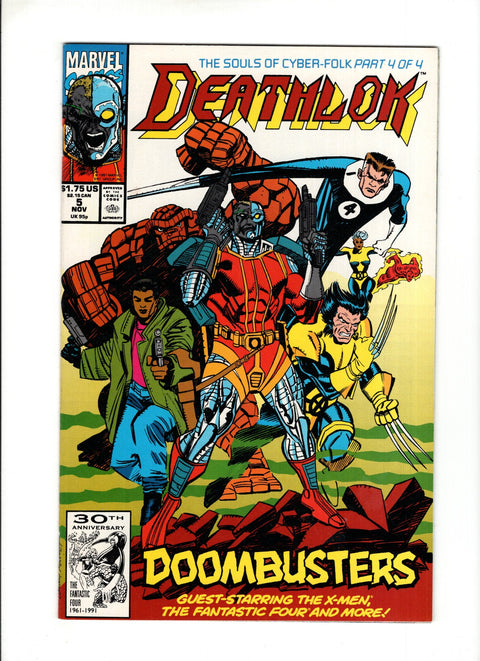 Deathlok, Vol. 2 #5A (1991) Marvel Comics 1991