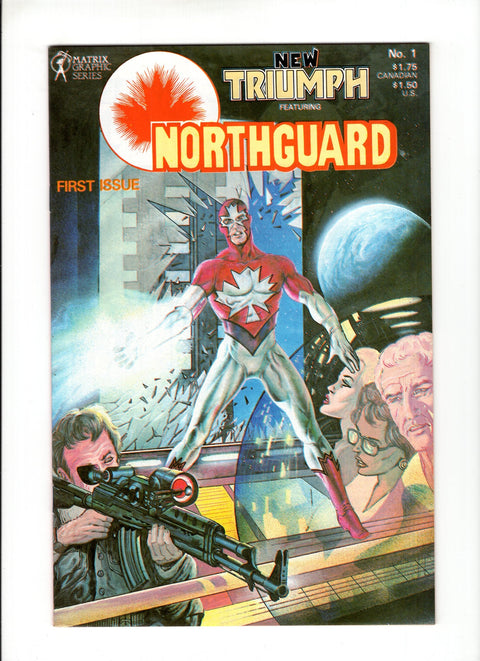 New Triumph featuring Northguard #1A (1985) Matrix Graphics 1985