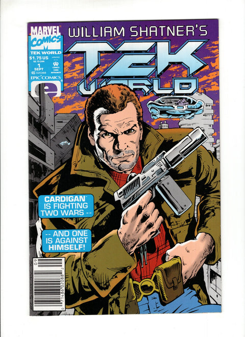 Tek World #1B (1992)  Newsstand  Marvel Comics 1992