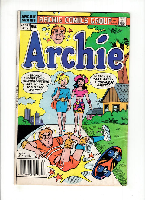 Archie, Vol. 1 #342B (1986) CPV Archie Comic Publications 1986