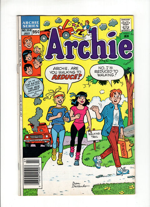 Archie, Vol. 1 #358B (1988) CPV Archie Comic Publications 1988