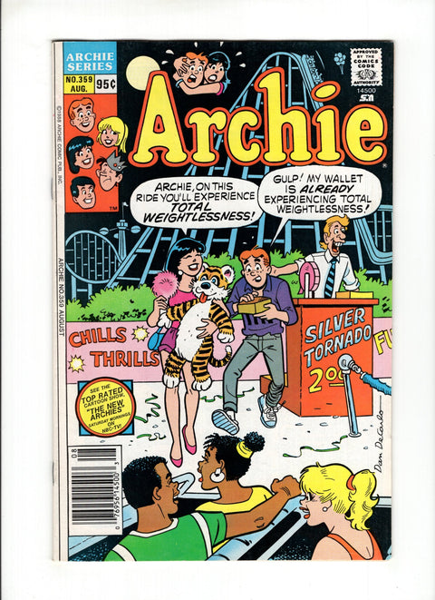 Archie, Vol. 1 #359B (1988) CPV Archie Comic Publications 1988