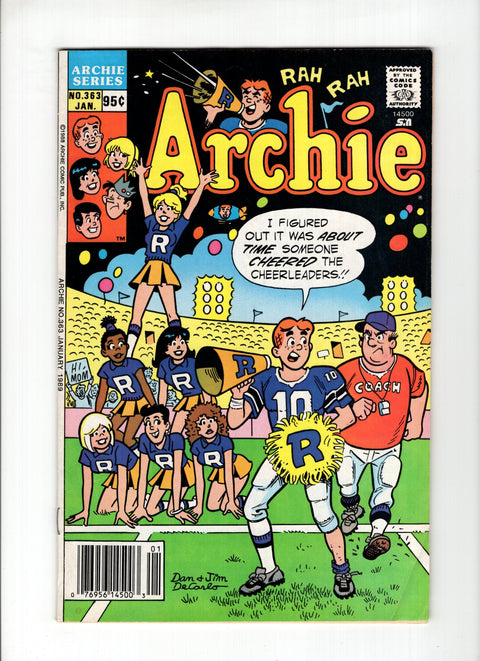 Archie, Vol. 1 #363C (1989) CPV Archie Comic Publications 1989