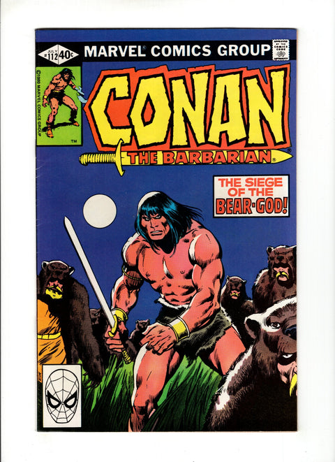 Conan the Barbarian, Vol. 1 #112A (1980) Marvel Comics 1980