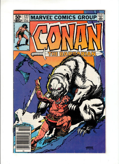 Conan the Barbarian, Vol. 1 #127B (1981) Marvel Comics 1981