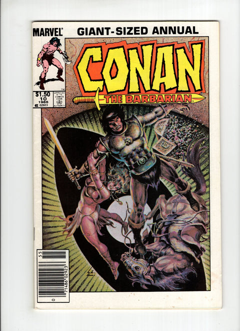 Conan the Barbarian, Vol. 1 Annual #10C (1985) CPV Marvel Comics 1985