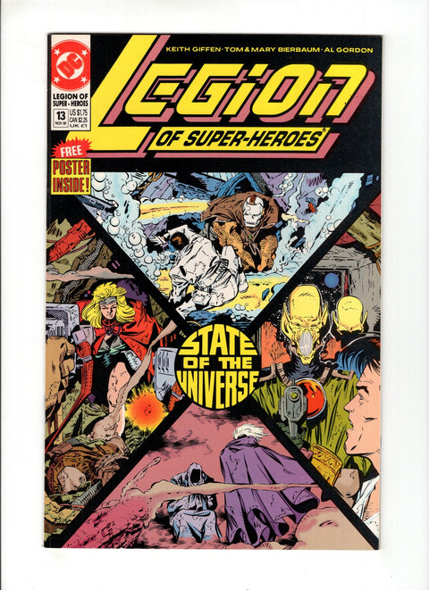 Legion of Super-Heroes, Vol. 4 #13 (1990) DC Comics 1990